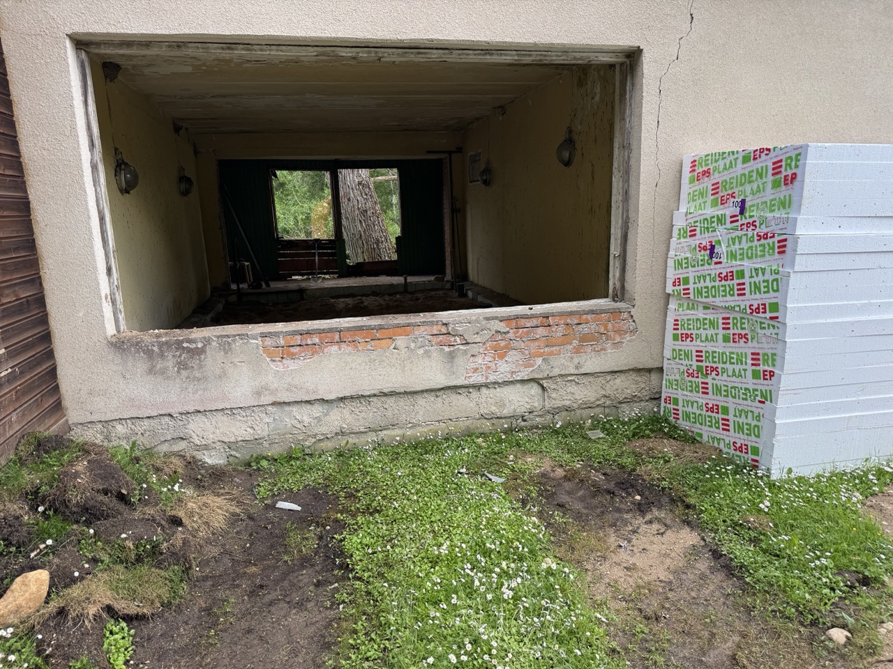 Washrooms being renovated at Pariisi Resort
